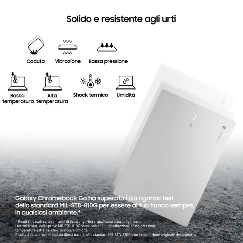 Galaxy C Book Go Silver Cel 4G 64G Chrome Os 14