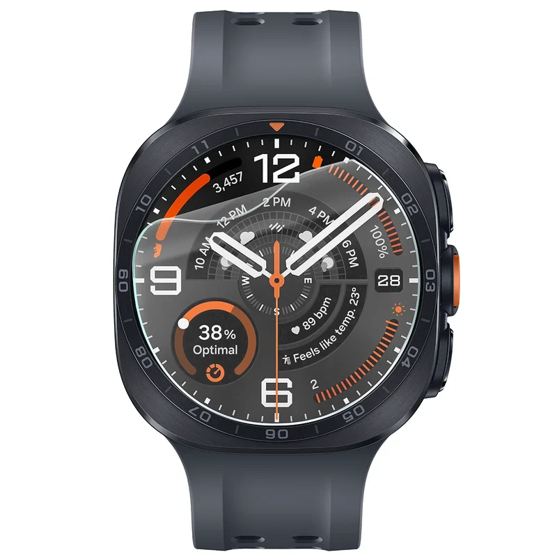 Schutzfolie für den Bildschirm für Galaxy Watch Ultra 2 47mm (2026), Bizon Watch HydroFlex, 3 Stück