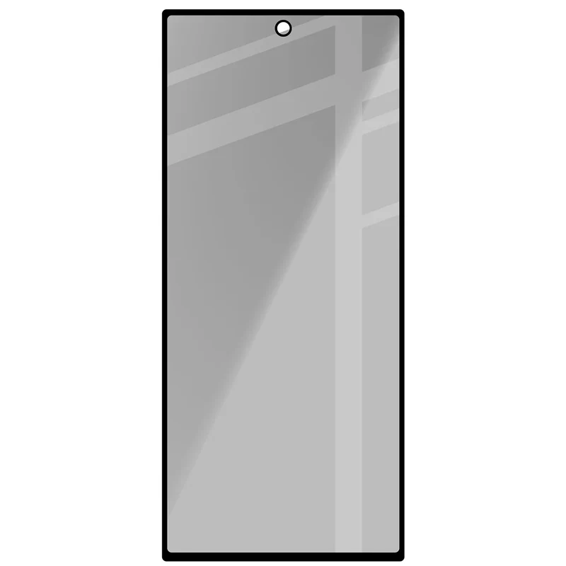 Gehärtetes Glas mit Privatschutzfilter für Galaxy Z Fold8 Ultra, Bizon Glass Edge Shadow, getönt mit schwarzer Rahmen