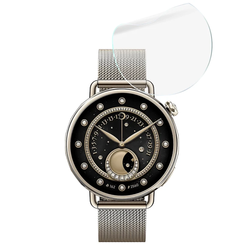 Schutzfolie für den Bildschirm für Xiaomi Watch S4 41mm, Bizon Watch HydroFlex, 3 Stück