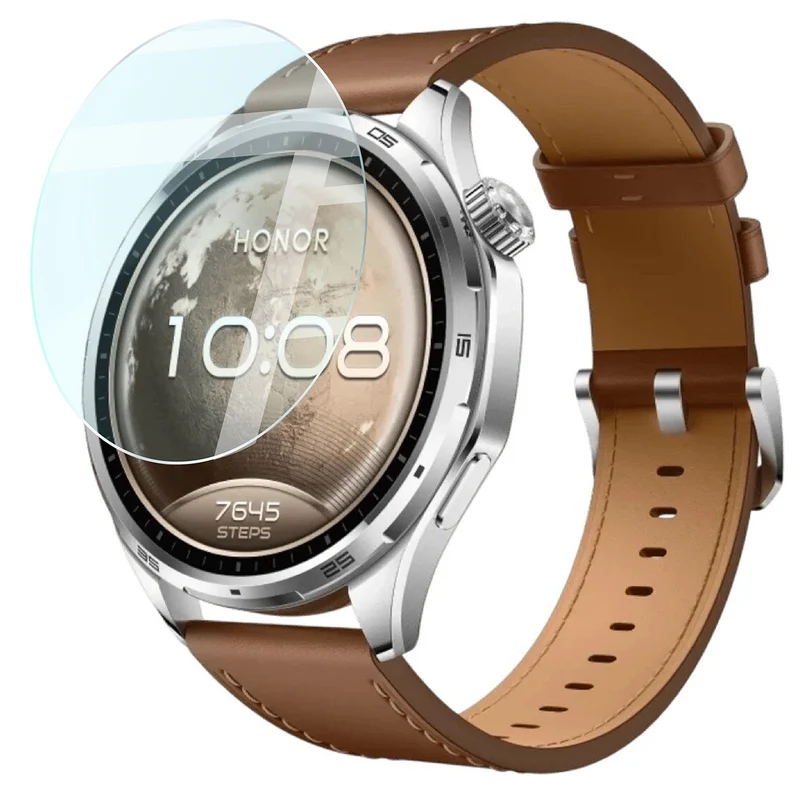 Gehärtetes Glas für Honor Watch 6 / 6 Plus, Bizon Watch Glass Clear,