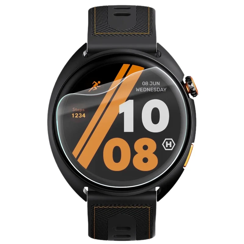 Schutzfolie für den Bildschirm für Hammer Ventus Pro, Bizon Watch HydroFlex, 6 Stück