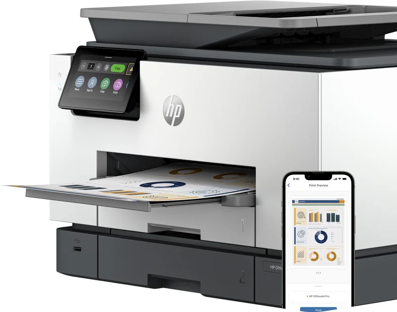 Oj Pro 9130B Mfp Fax 25/16Pm Et/W Adf Scan Fr 500F