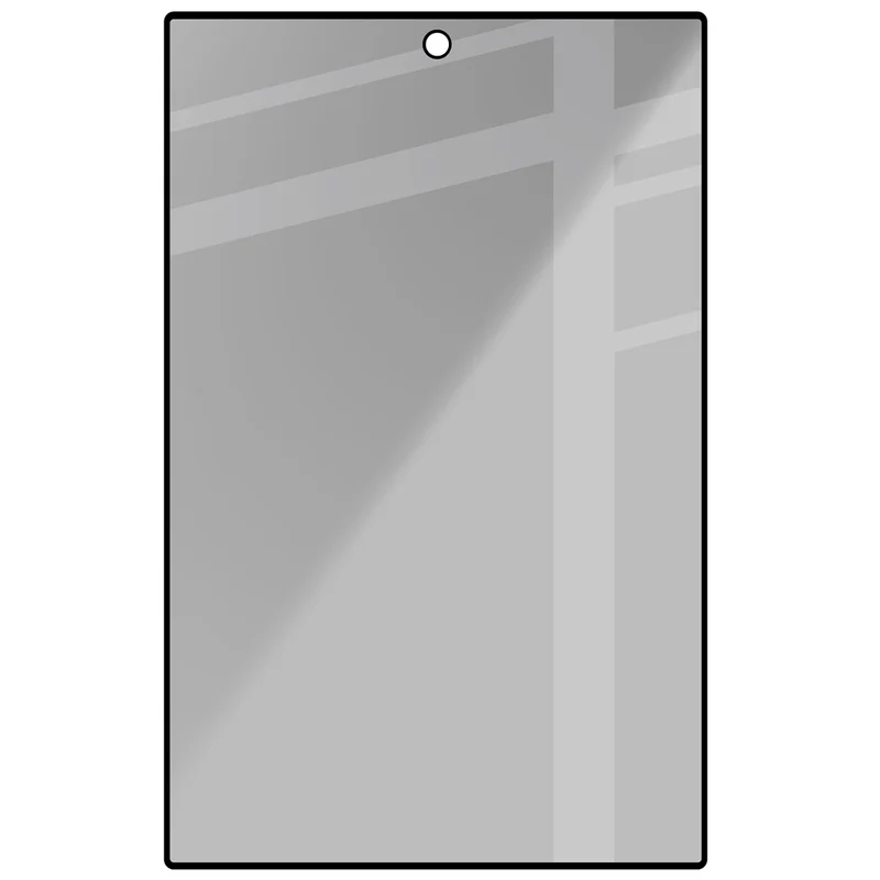 Gehärtetes Glas mit Privatschutzfilter für Galaxy Z Fold8, Bizon Glass Edge Shadow, getönt mit schwarzer Rahmen