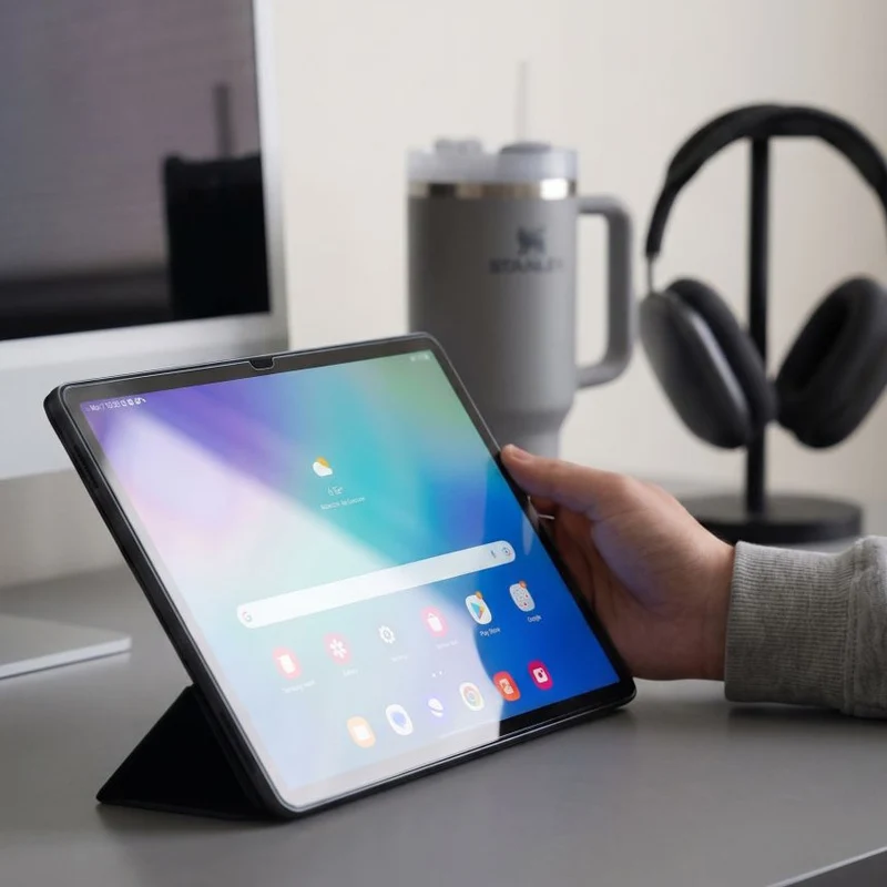 Gehärtetes Glas für Galaxy Tab S12 Plus, Tech-Protect Glass Fit Plus, 2 Stück