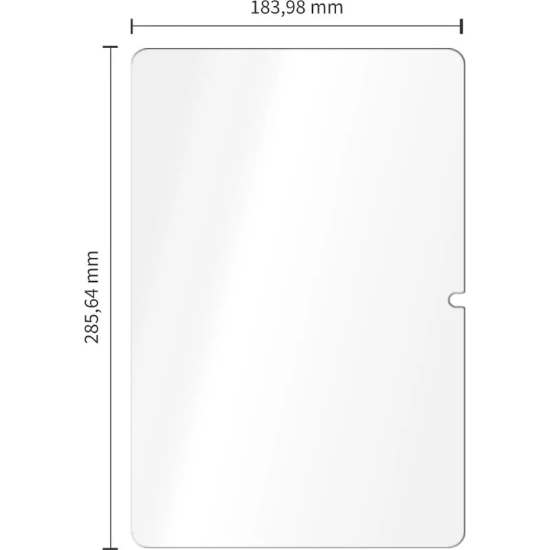 Gehärtetes Glas für Galaxy Tab S12 Plus, Tech-Protect Glass Fit Plus, 2 Stück