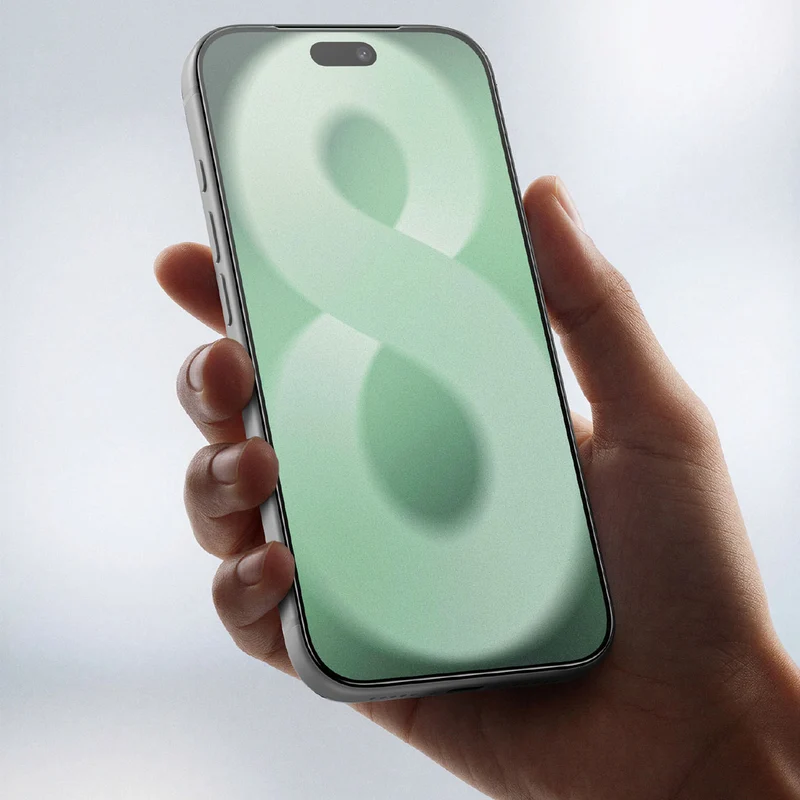 Mattes Panzerglas für iPhone 18 Pro AmazingThing Radix +Care Matte Glass