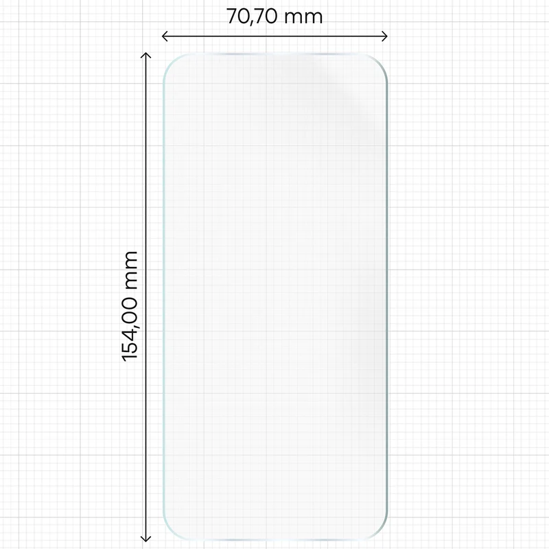 Hydrogel Folie für den Bildschirm für Oppo Reno16 F / Reno16 FS 5G, Bizon Film Hydrogel Front Duo, 2 Stück