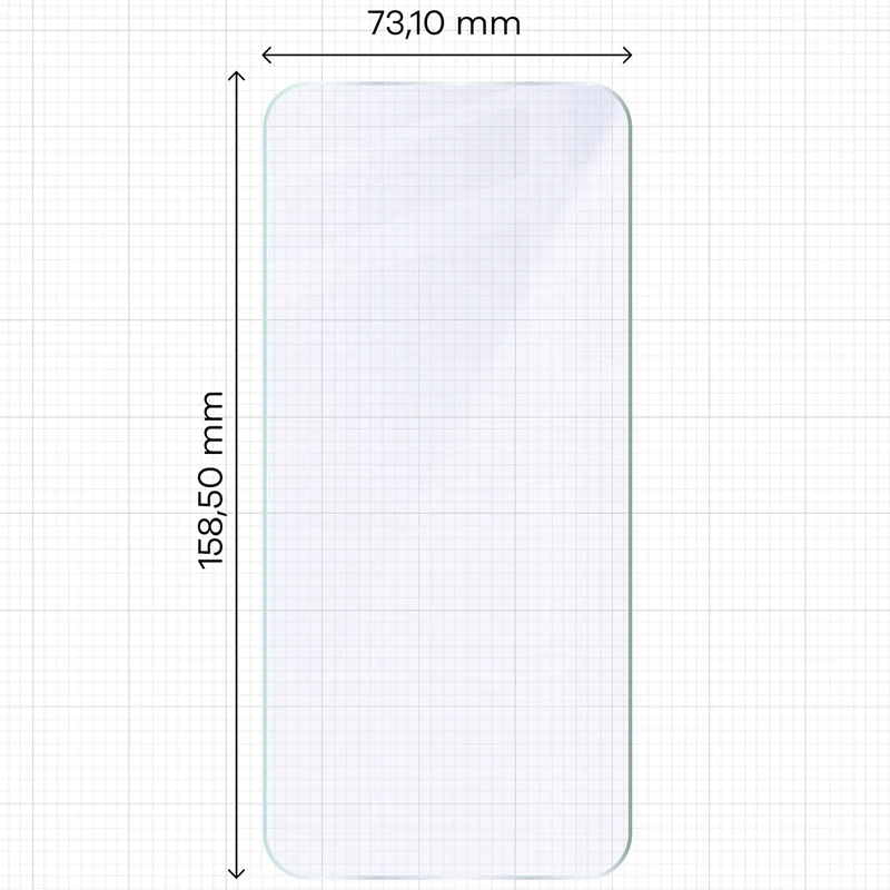 Flexibles Hybridglas für Xiaomi Redmi Note 17 Pro 5G, Bizon Hybrid Mule