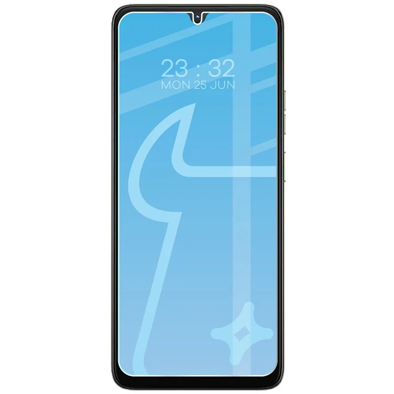 Gehärtetes Glas für Motorola Moto G06 4G / G06 Power 4G, Bizon Glass Clear Duo, 2 Stück