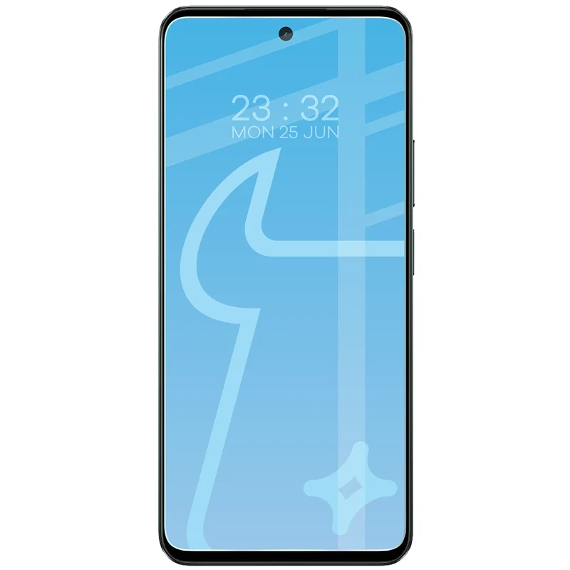 Gehärtetes Glas für realme C71 4G, Bizon Glass Clear Duo, 2 Stück