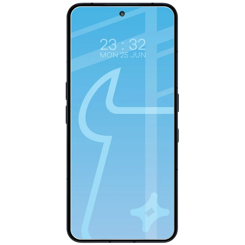 Gehärtetes Glas für Nothing Phone (3), Bizon Glass Clear Duo, 2 Stück