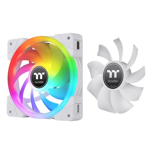 SWAFAN EX12 RGB Snow White Gehäuselüfter (3-Fan Pack)