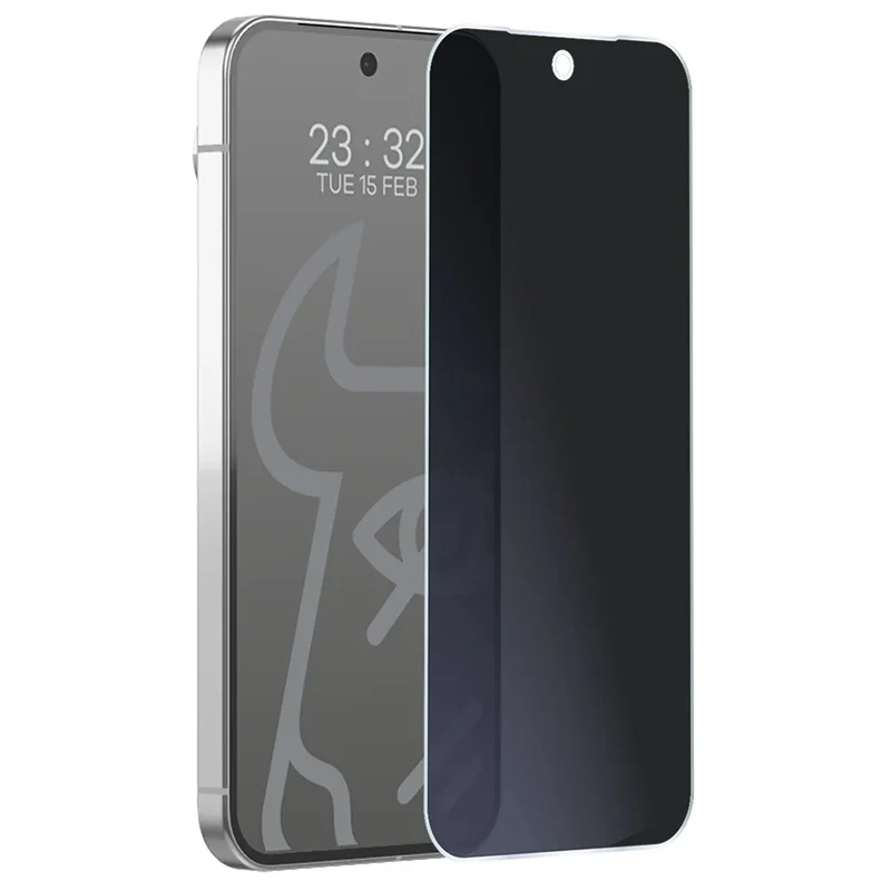 Hybridglas mit Privatschutzfilter für Google Pixel 11 Pro XL, Bizon Hybrid Shadow, Matt