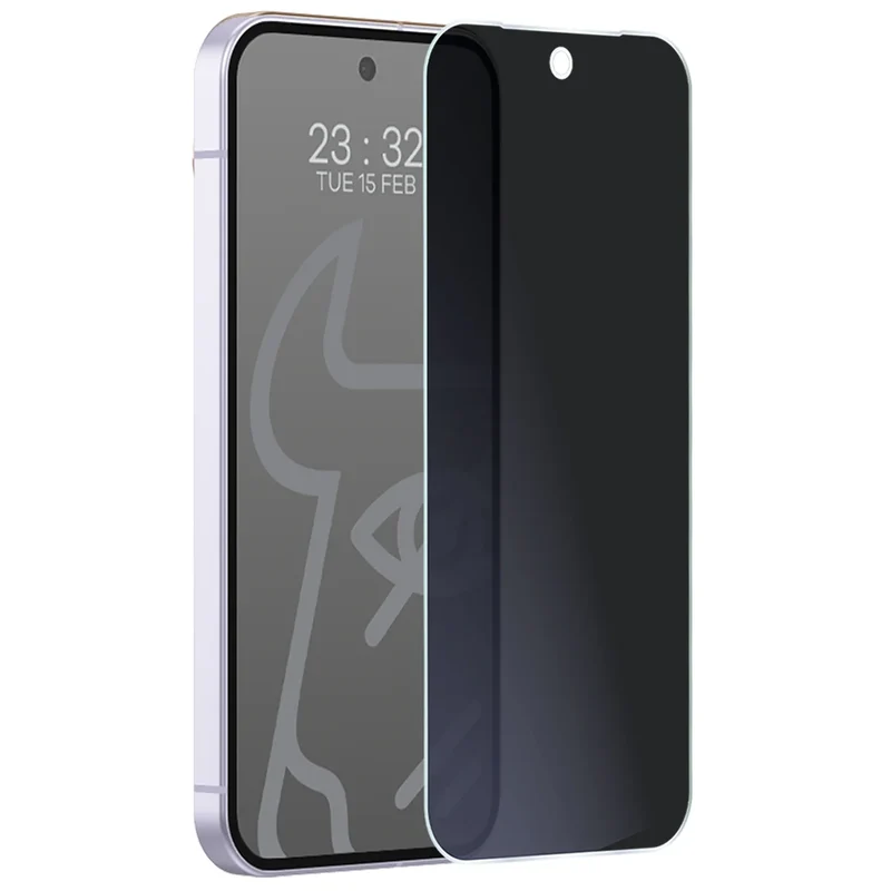 Hybridglas mit Privatschutzfilter für Google Pixel 11, Bizon Hybrid Shadow, Matt