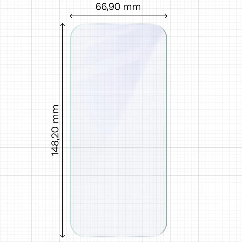 Flexibles Hybridglas für Google Pixel 11, Bizon Hybrid Mule