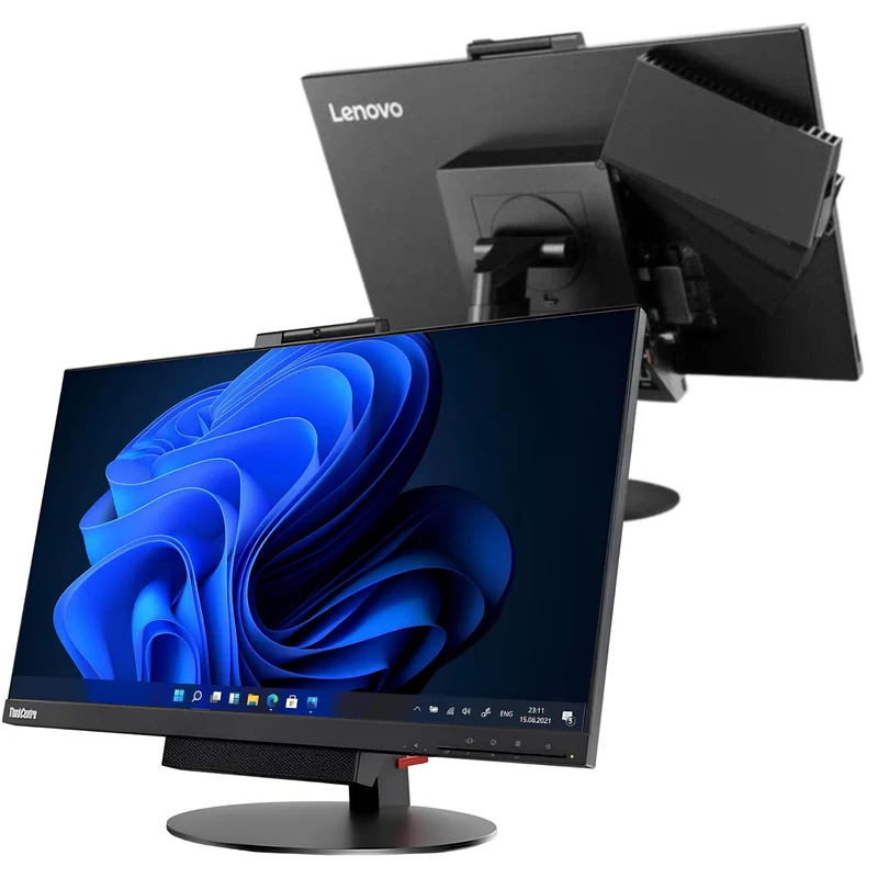 Lenovo ThinkCentre TIO24 All-in-One | Intel Core i5-10500T | WebCam Casse Audio FreeDOS