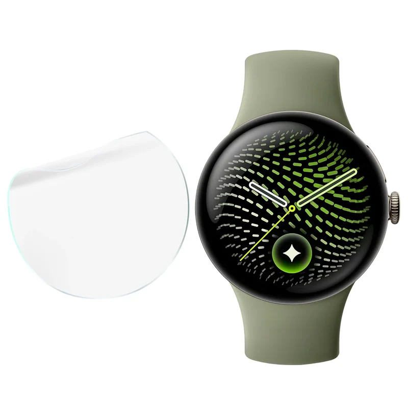 Schutzfolie für den Bildschirm für Google Pixel Watch 5 (41mm), Bizon Watch HydroFlex, 6 Stück