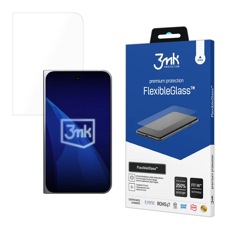 Hybridglas für iPhone Duo, 3mk FlexibleGlass