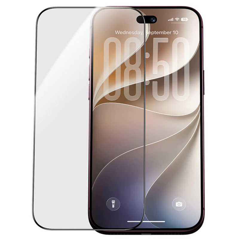 Panzerglas für iPhone 18 Pro, Benks Glass Warrior Privacy, Schwarz