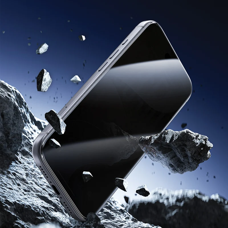 Panzerglas für iPhone 18 Pro, Benks Glass Warrior Privacy, Schwarz