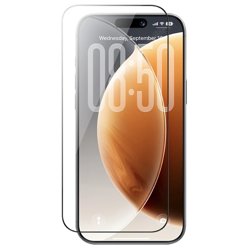 Panzerglas für iPhone 18 Pro Max, Benks OmniWarrior Anti-Drop Eye-Friendly, Schwarz