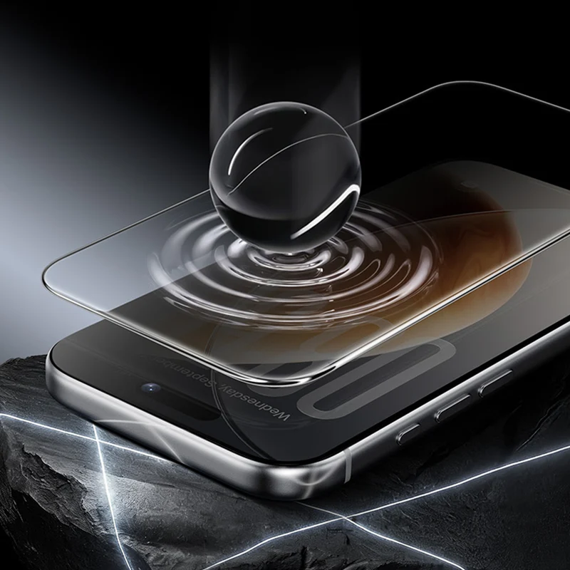 Panzerglas für iPhone 18 Pro Max, Benks OmniWarrior Anti-Drop Eye-Friendly, Schwarz