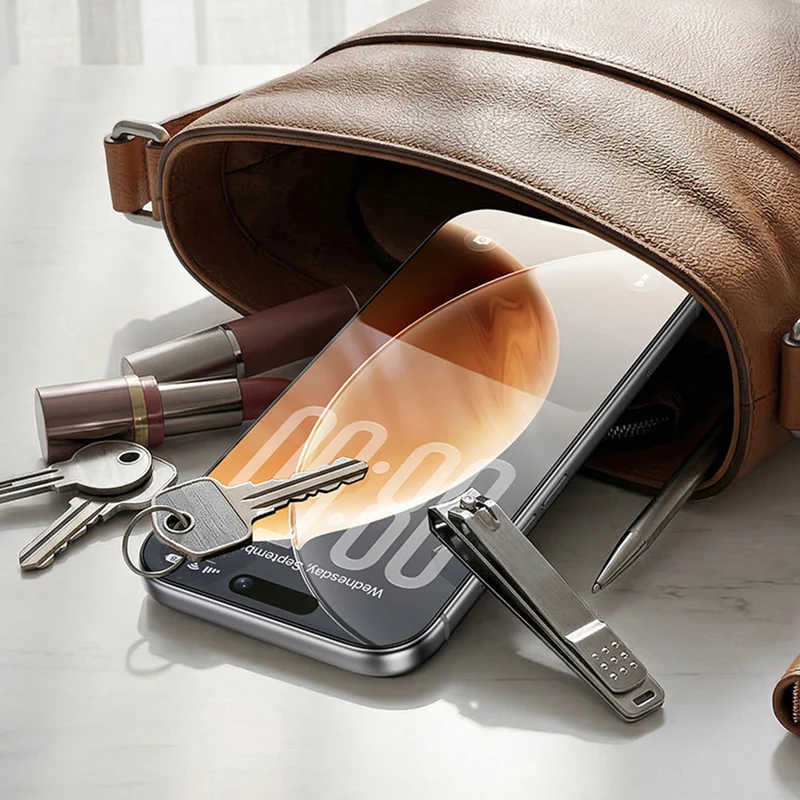 Panzerglas für iPhone 18 Pro, Benks OmniWarrior Anti-Drop Eye-Friendly, Schwarz