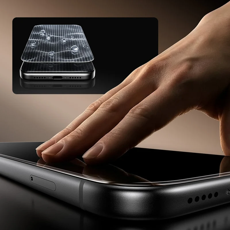 Panzerglas für iPhone 18 Pro, Benks OmniWarrior Anti-Drop Eye-Friendly, Schwarz