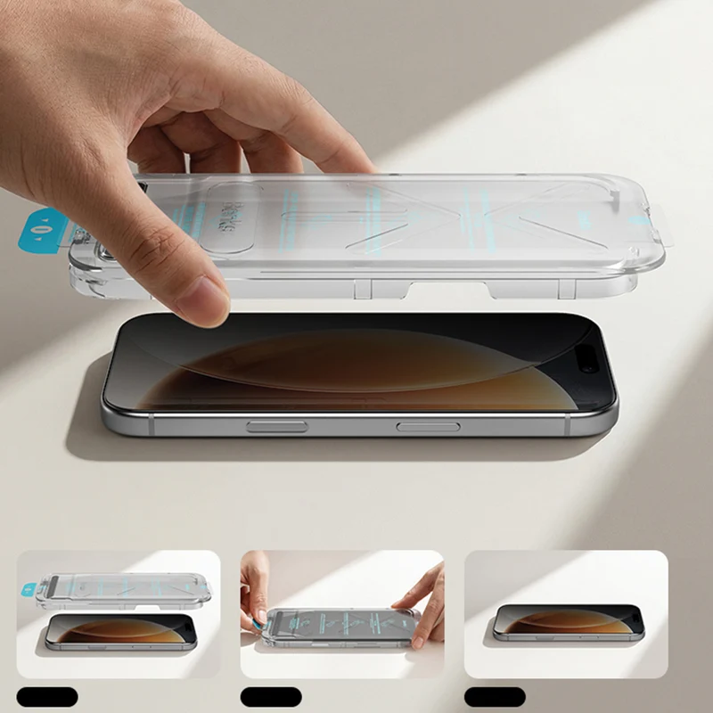 Panzerglas für iPhone 18 Pro, Benks OmniWarrior Anti-Drop Privacy