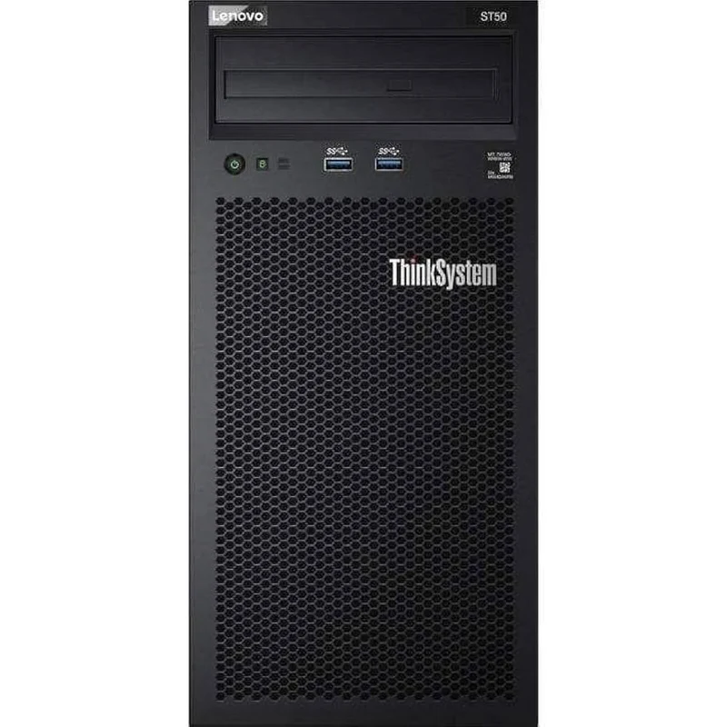 Lenovo ThinkSystem ST50 Server | Intel Xeon E-2224G | 16 GB RAM | 2×1 TB SSD | Windows Server 2025