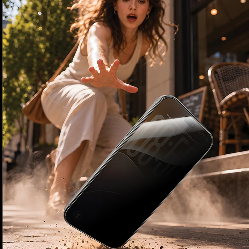 Panzerglas für iPhone 18 Pro, Benks Ultra Shield Privacy, Schwarz