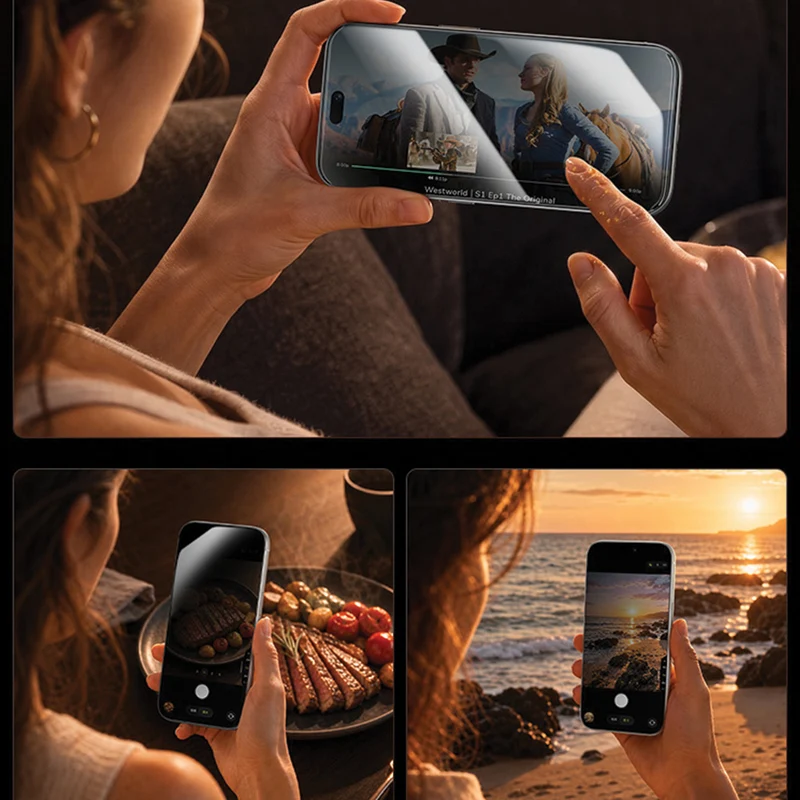 Panzerglas für iPhone 18 Pro, Benks Ultra Shield Privacy, Schwarz