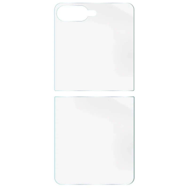 Hydrogel Folie für die Rückseite für Galaxy Z Flip8, Bizon Film Hydrogel Back Duo, 2 Stück