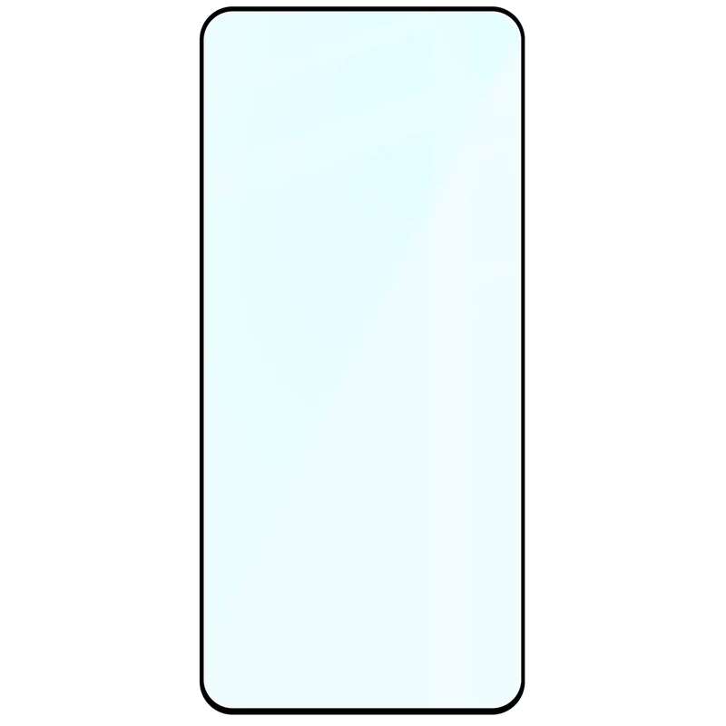 Gehärtetes Glas für Motorola Edge 70 Max, Bizon Glass Edge, Schwarzer Rahmen