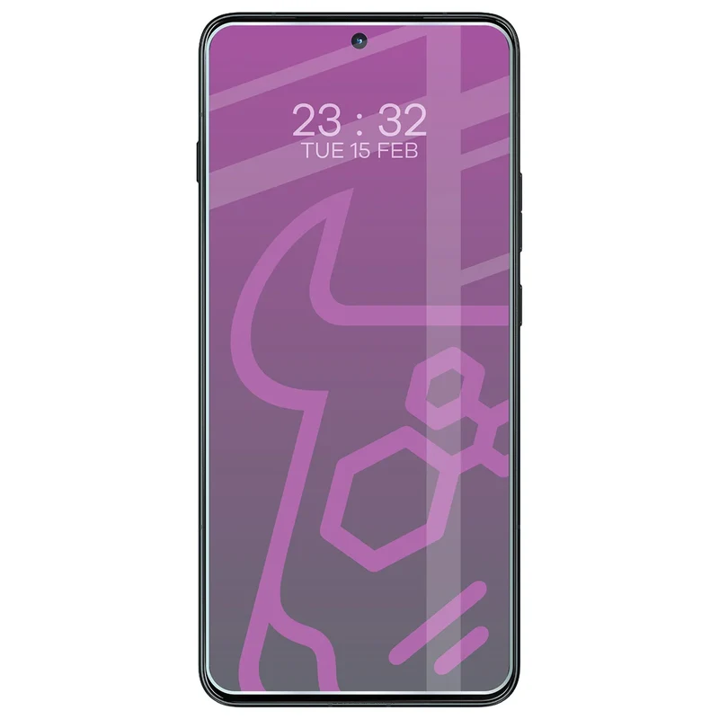 Flexibles Hybridglas für Motorola Edge 70 Max, Bizon Hybrid Mule Duo, 2 Stück