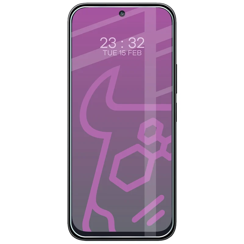 Flexibles Hybridglas für Xiaomi Redmi 17 4G, Bizon Hybrid Mule Duo, 2 Stück
