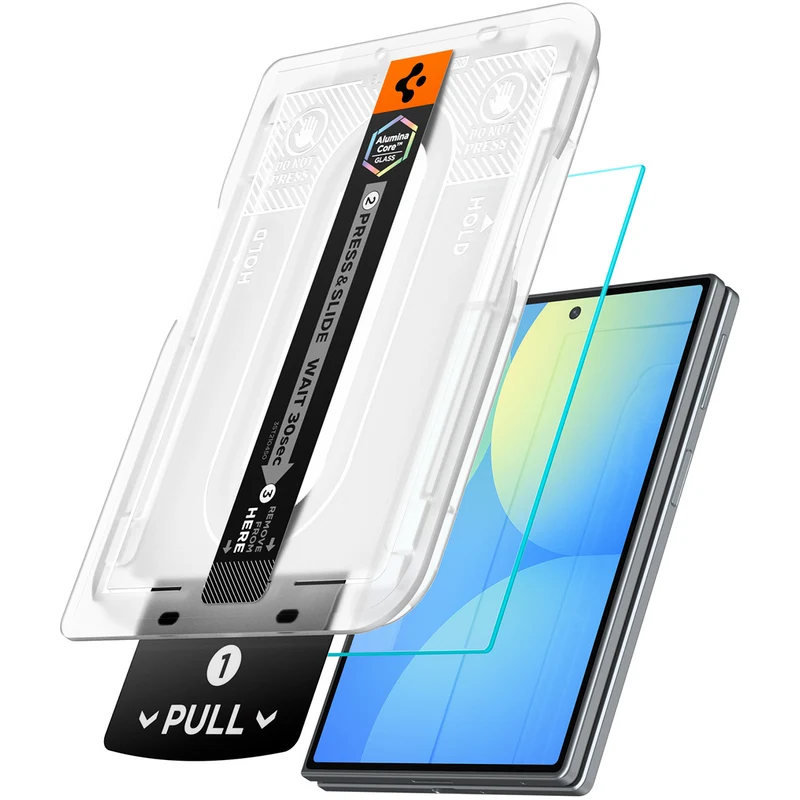 Glas + Applikator für Galaxy Z Fold8, Spigen Glas.tR EZ Fit Pro 1-Pack (AC)