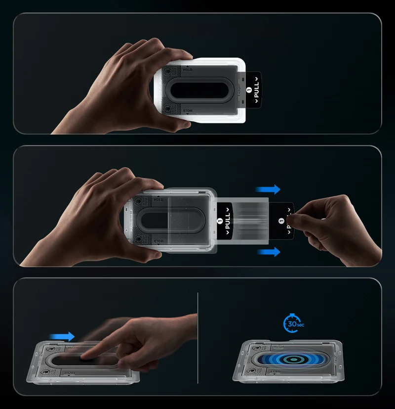 Glas + Applikator für Galaxy Z Fold8, Spigen Glas.tR EZ Fit Pro 1-Pack (AC)