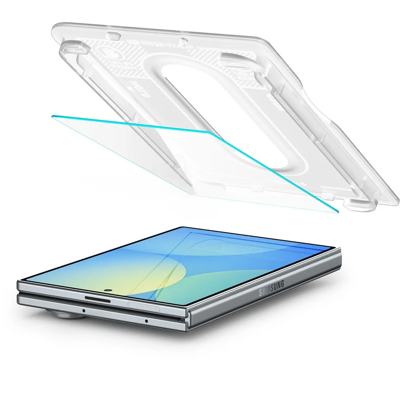Glas + Applikator für Galaxy Z Fold8, Spigen Glas.tR EZ Fit Pro 1-Pack (AC)