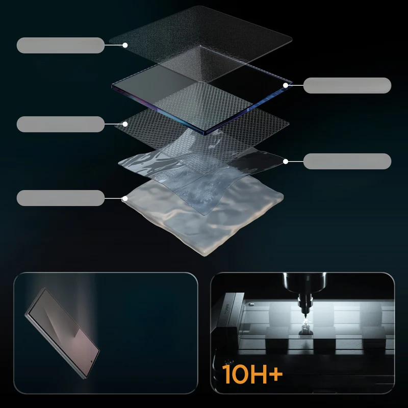 Glas + Applikator für Galaxy Z Fold8, Spigen Glas.tR EZ Fit Pro 1-Pack (AC)