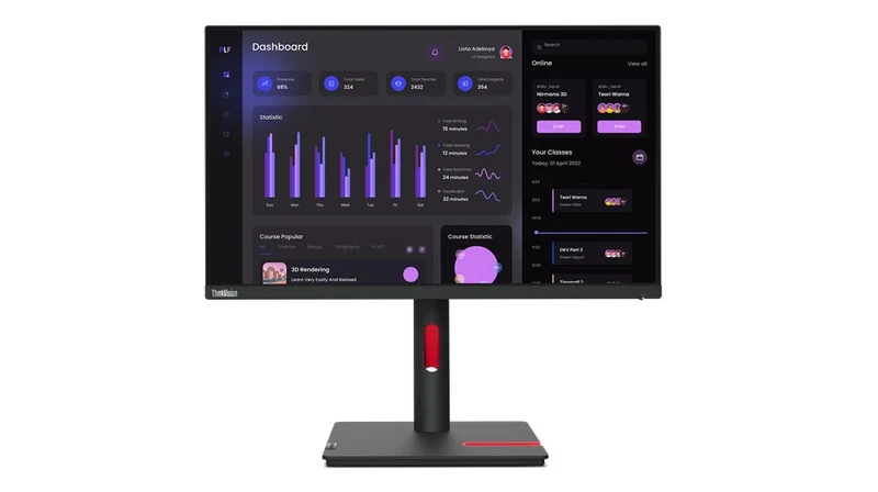 Lenovo Ts Thinkvision T24I-30 23.8 Ips/Fhd/Vga,Hdmi,Dp