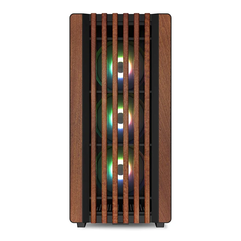 PC Assemblato Wood & Steel | Intel Core i7 | Ram 32GB | Completamente configurabile | FreeDOS Design ed Eleganza