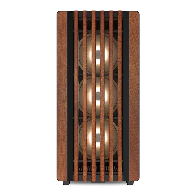 PC Assemblato Wood & Steel | Intel Core i7 | Ram 32GB | Completamente configurabile | FreeDOS Design ed Eleganza