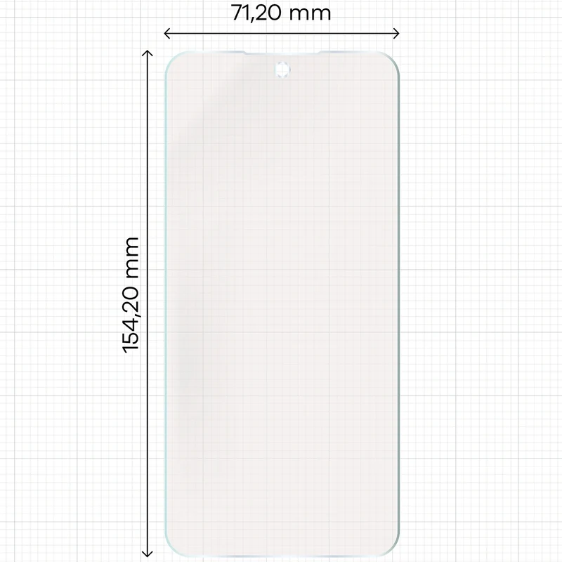 Matte Folie für Oppo A6 Pro 5G, Bizon Film Sun Duo, 2 Stück