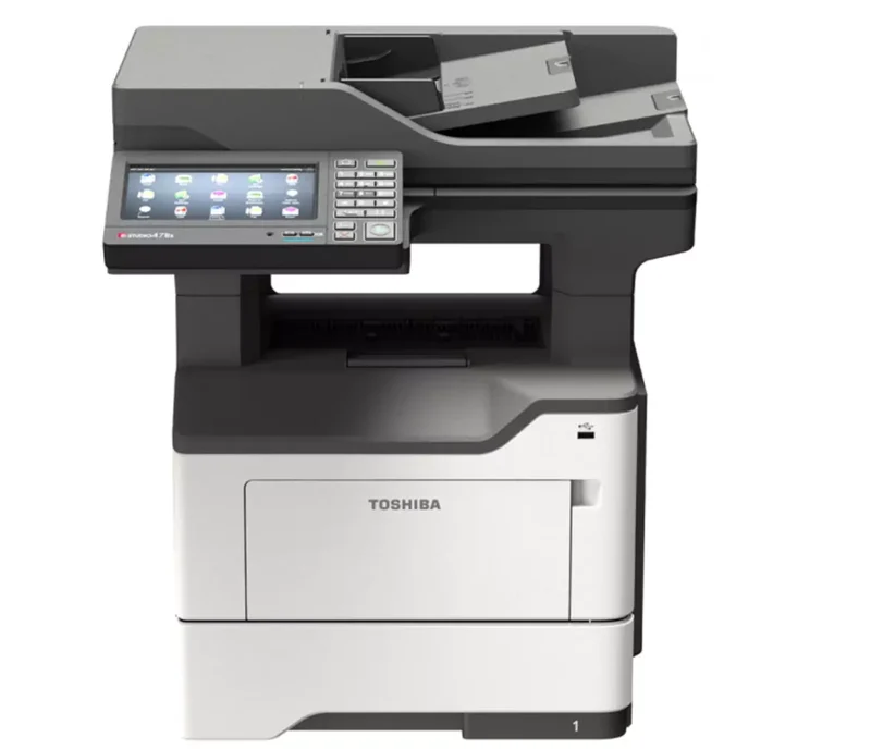 Toshiba e-STUDIO 478S Stampante Multifunzione Laser Monocromatica A4 47 ppm 1200 DPI Duplex Fronte/Retro automatico USB FAX Rete