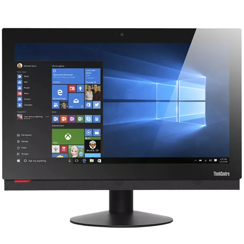 Lenovo All in One ThinkCentre M810Z 22″ FullHD | Intel Core i7-6700 | Ram 16GB | SSD 512GB | webcam HD Windows 11 Pro l’All-in-one ricondizionato perfetto per il tuo lavoro