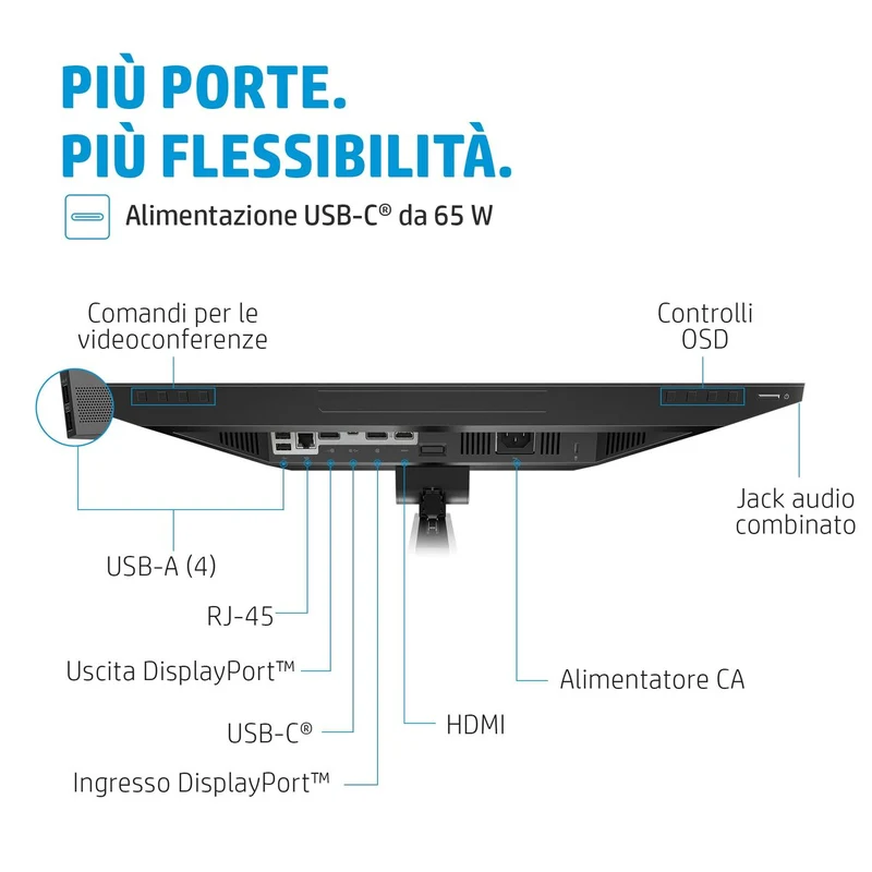 Hp E24M G4 Usb-C Conf Fhd 23.8 1920X1080