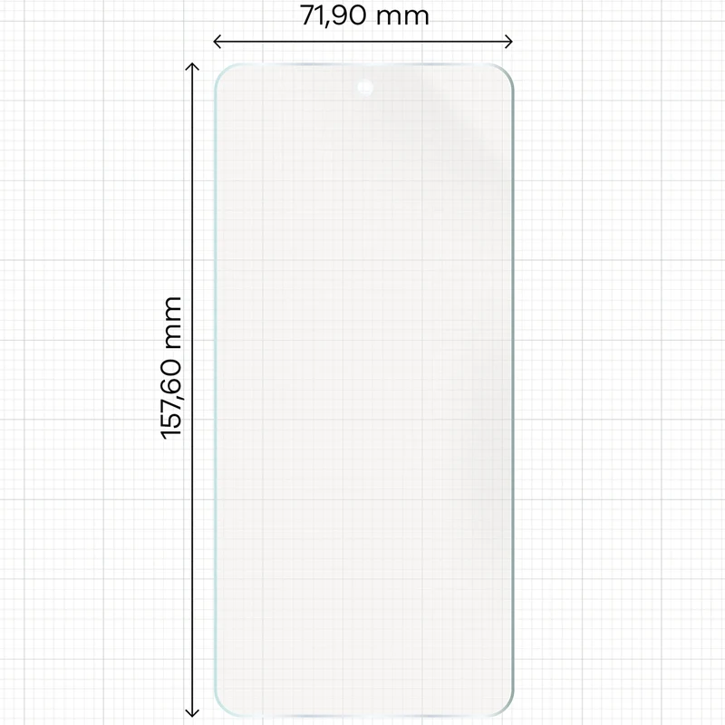 Matte Folie für Motorola Moto G86 5G, Bizon Glass Film Sun Duo, 2 Stück