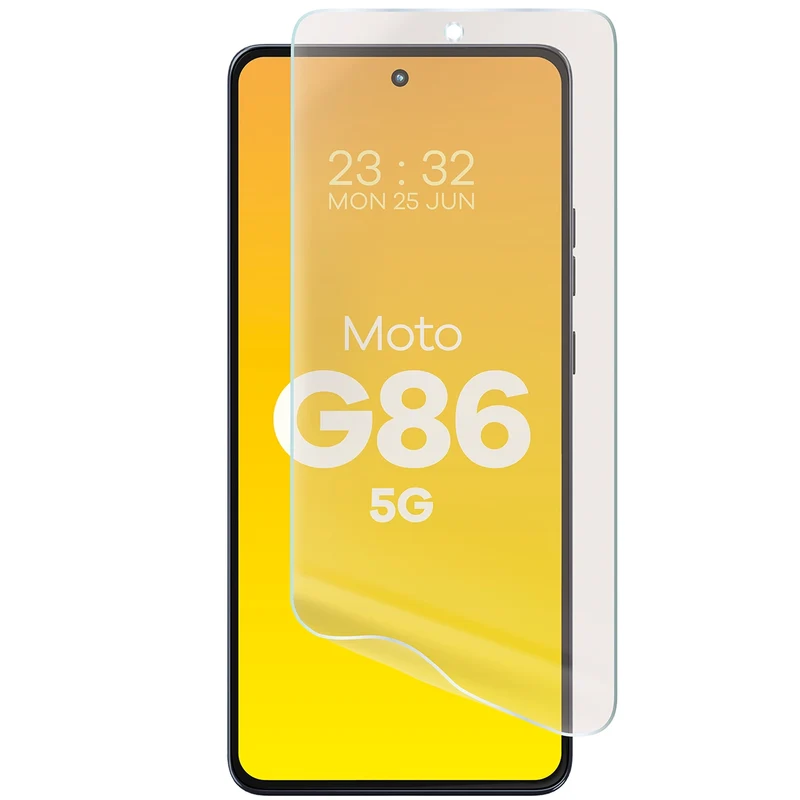 Matte Folie für Motorola Moto G86 5G, Bizon Glass Film Sun Duo, 2 Stück